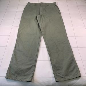 Patagonia Pants Mens 38 Green Utility Work Casual Outdoor Organic Cotton Active